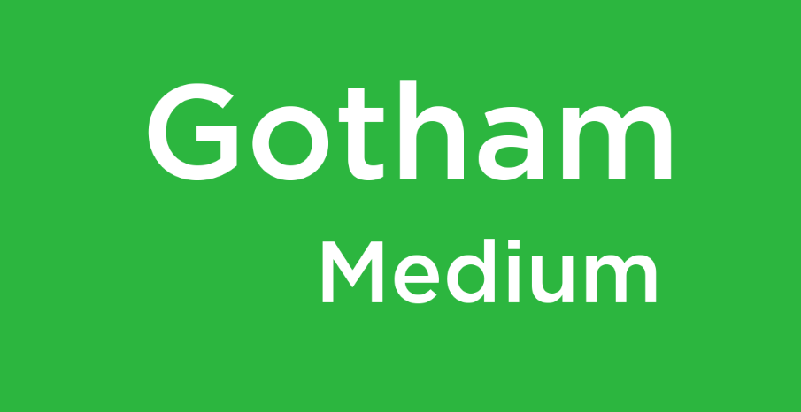 iCiel Gotham Font Family DownloadFree Font.Download