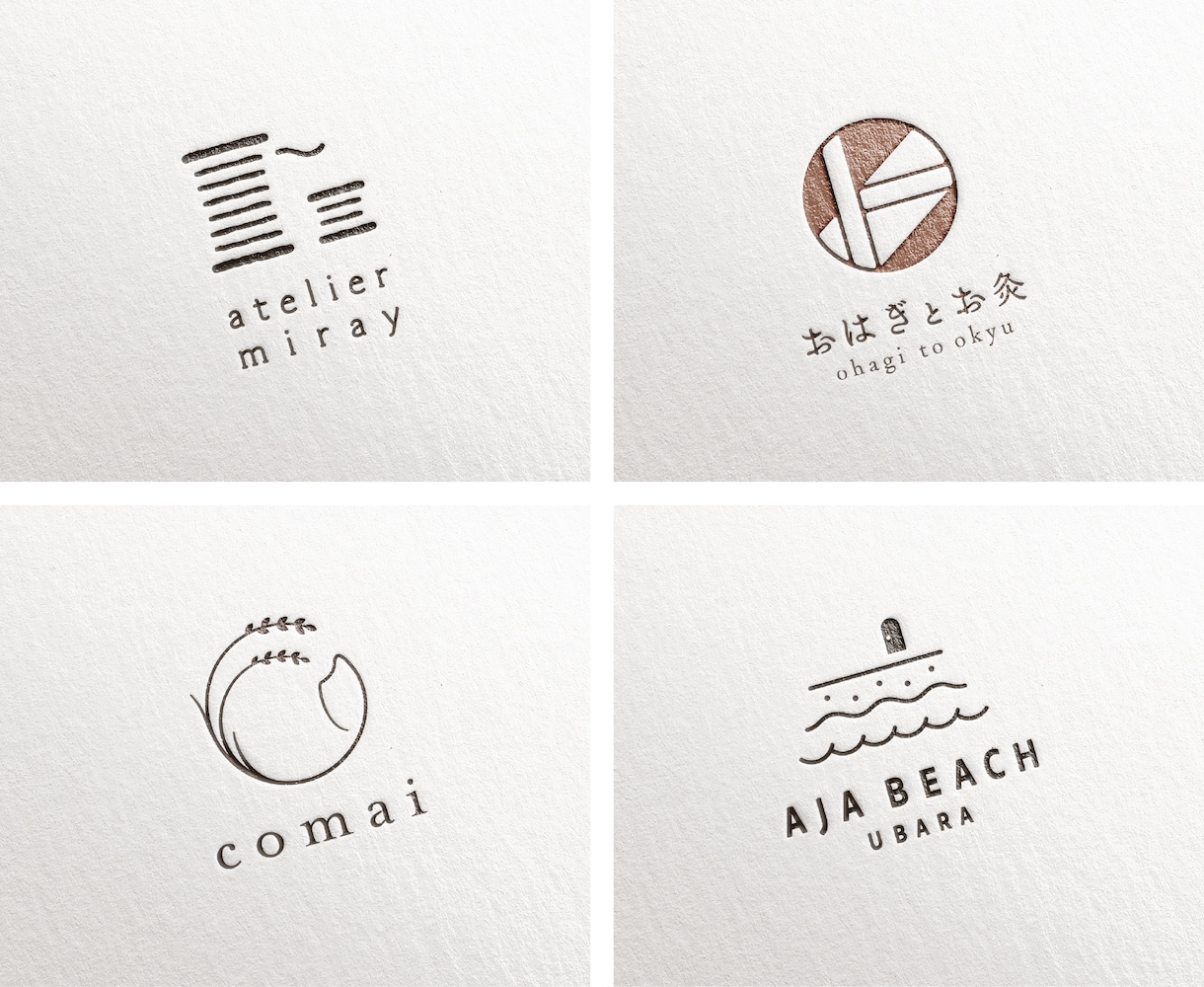 シンプル オシャレなロゴをデザインします 各種データ・著作権譲渡！喜んでいただける価格でロゴ作成します その他アート inDesign 通販13615799Creema クリーマ