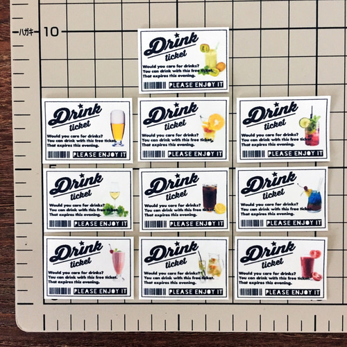 クーポンチケットのデザインテンプレート ブルーのイラスト素材81765242- PIXTA