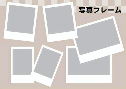 インスタントカメラ フィルム風フレーム - CLIP STUDIO ASSETS