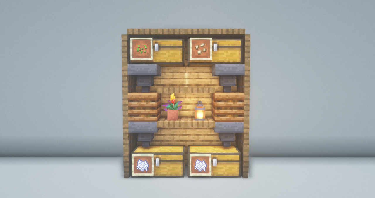 マイクラ日記＃15 家の内装と地下室作り＆牧場に牛を誘導ぽじとらオンライン