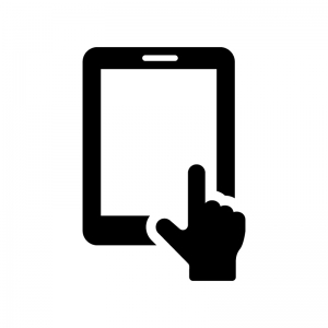 タブレット フラットカラーアイコン フリー素材 – アイコン・イラストダウンロードサイト OWL STOCK -オウルストック