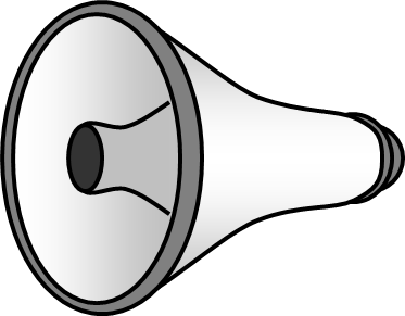 スピーカー無料のAi・PNG白黒シルエットイラスト