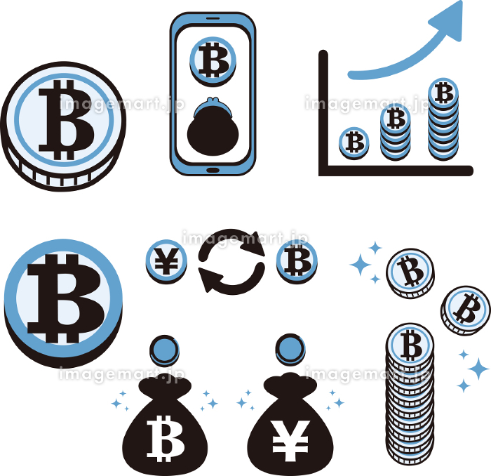 暗号資産イラスト無料イラスト・フリー素材なら「イラストAC」