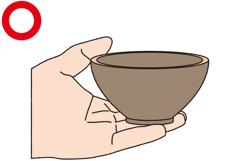 和食のマナー 食器の置き方、持ち方に気をつけよう 朝日学生新聞社