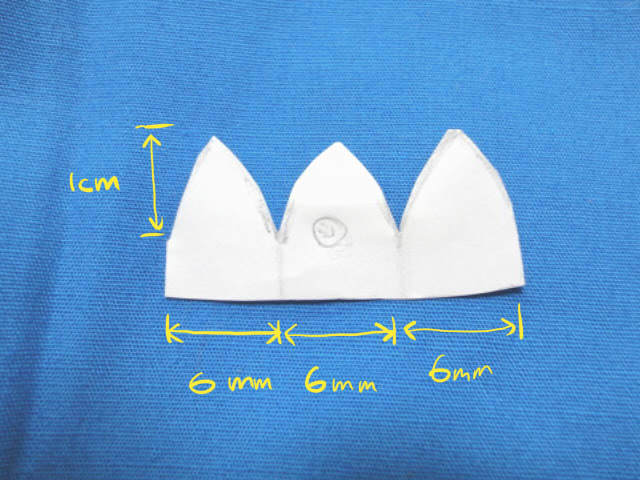 セーラー帽子 水兵帽48サイズ 型紙 作り方コスプレ衣装 無料型紙 でぃあこす