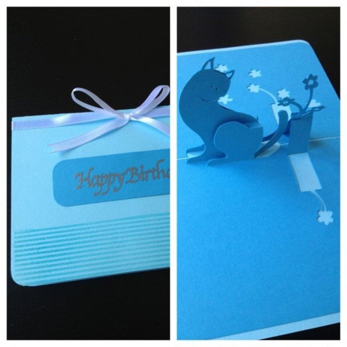 ポップアップカードの作り方♪仕掛けや設計図を無料ダウンロードEnjoyLife工房