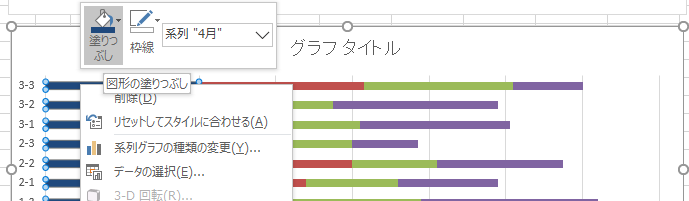 情シスナビ簡単解説 Excel エクセル 積み上げ棒グラフの作り方 -情シスナビ
