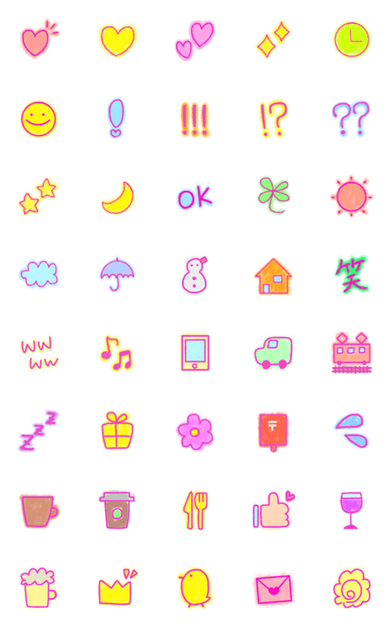 ピンクの可愛いアイコン着せかえ - LINE 着せかえLINE STORE