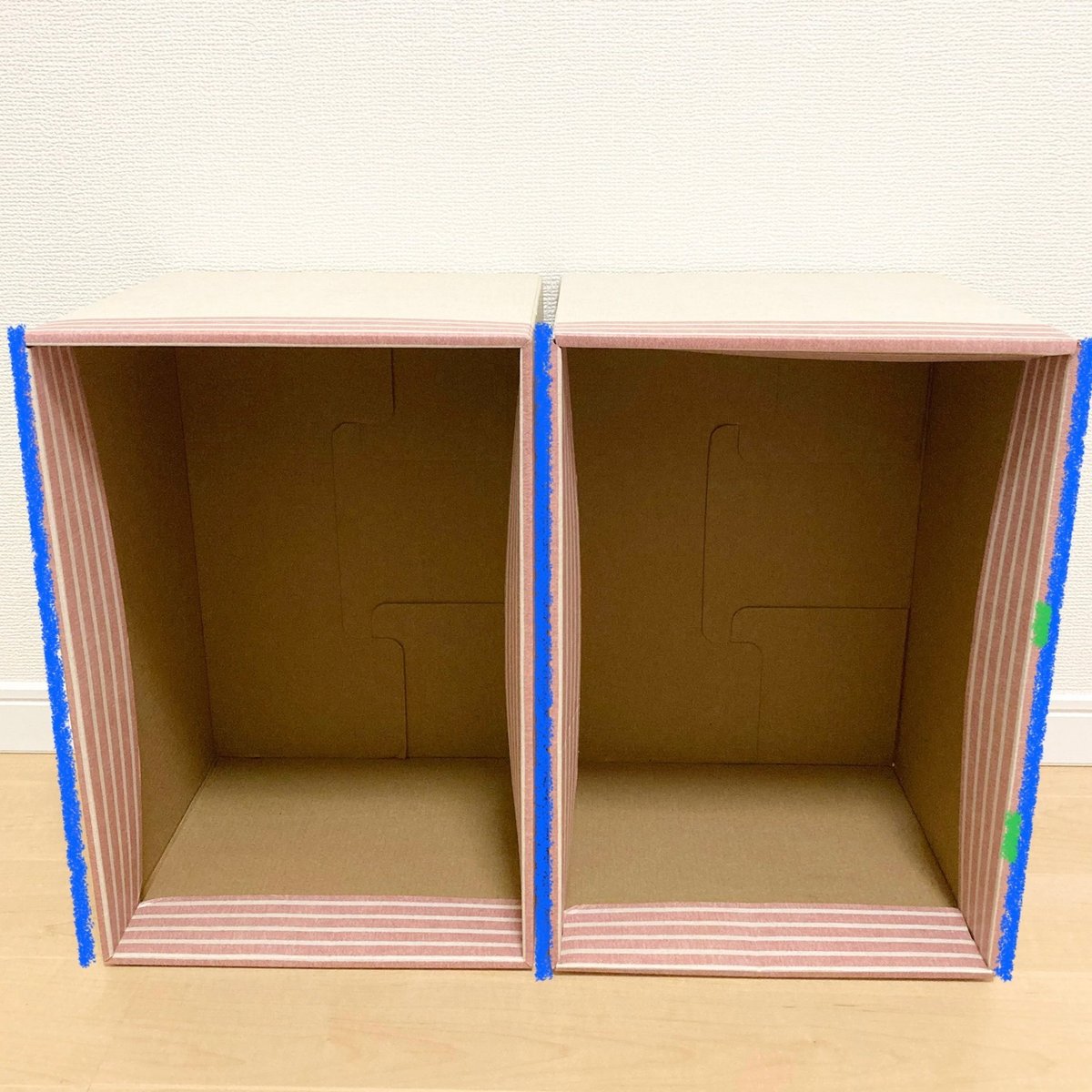 100均一×段ボールでDIY おままごとキッチン手作りしました！ - YouTube