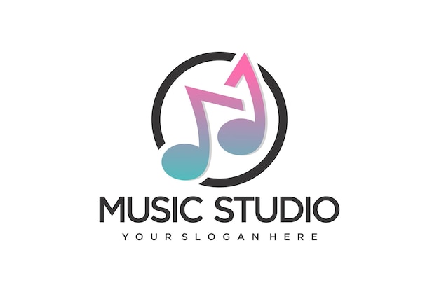 音楽スタイルのロゴアイコンテンプレート。音楽のロゴ、音楽のアイコン。ブランドのロゴ。メロディ、音楽、デコール、ディスクのロゴ。Musicstudioデザイン。音楽ストアのロゴ。音楽グループのアイコン。サウンドのロゴの種類。ピアノのロゴ、アイコン。」のベクター画像