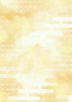 和柄 「派手な和風イラスト」フリー素材3枚セット名刺背景・ポストカード・チラシデザインの一部にFREEFREE”美容・女性専門”素材サイト