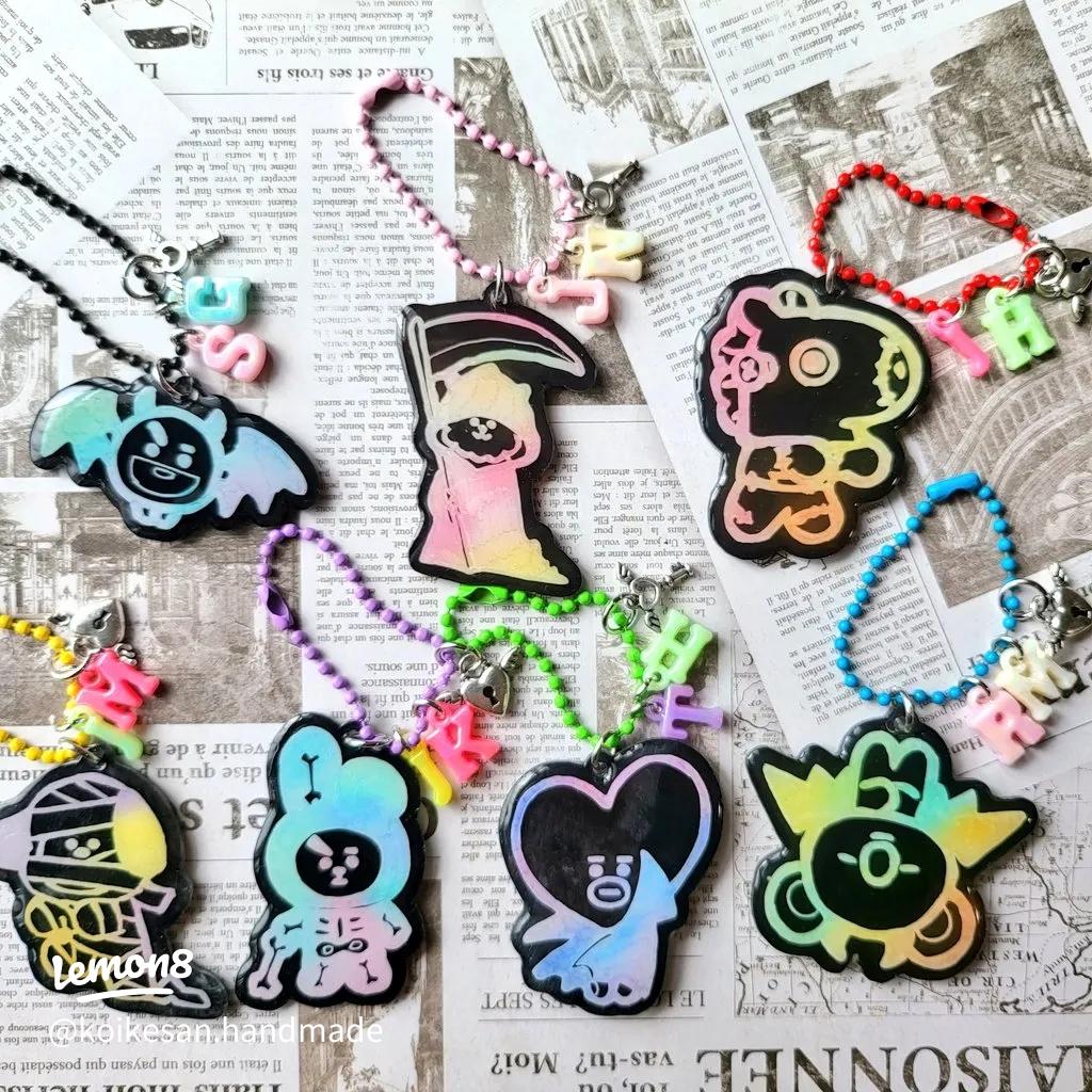 プラバンキーホルダーの作り方 呪術廻戦ver.プラバンの作り方なら ぷらばんちゃんねる