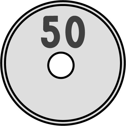 フリーイラスト50円玉パブリックドメインQ：著作権フリー画像素材集