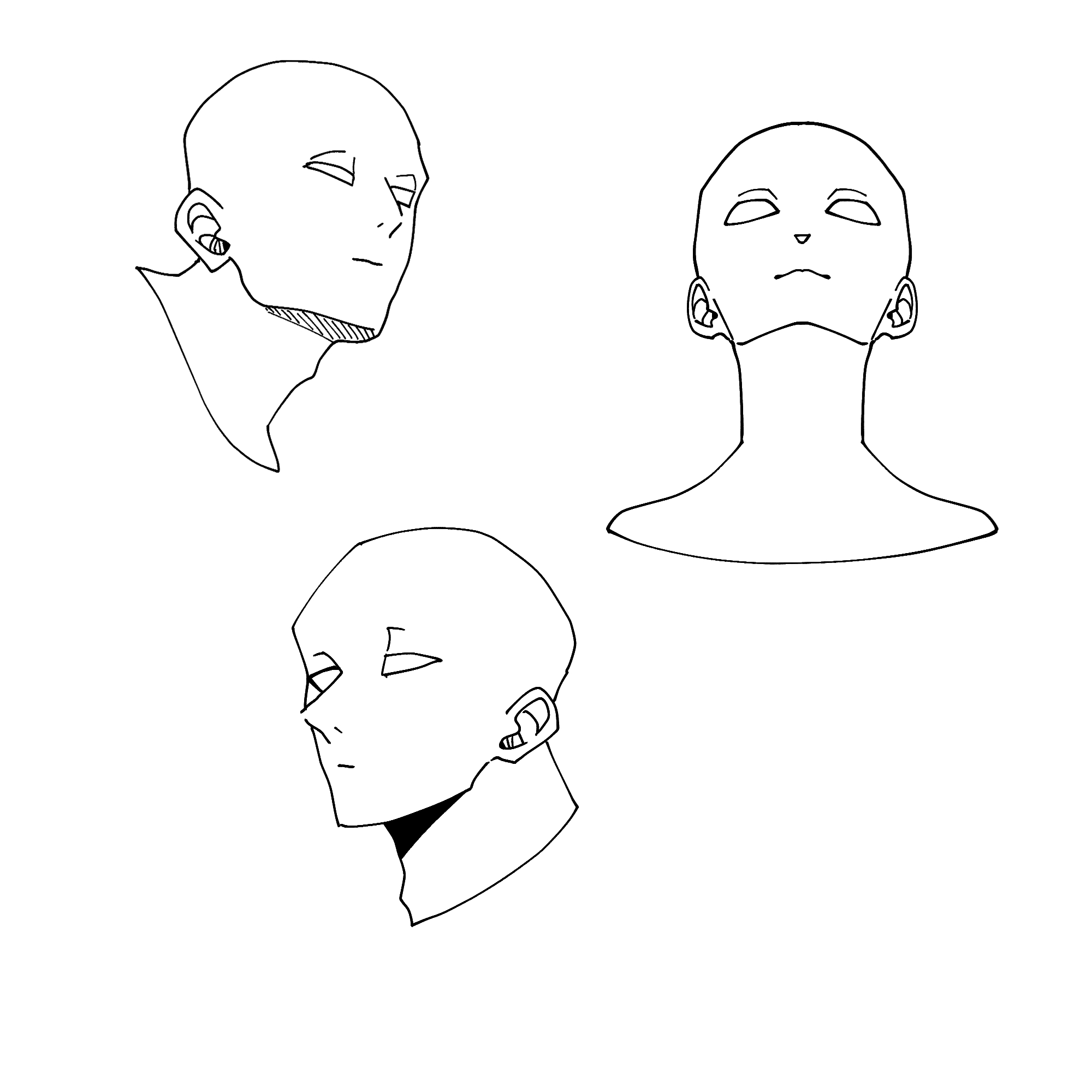 トレス素材 イラスト練習TikTok