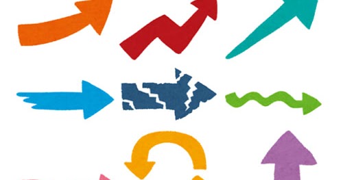 いろいろな矢印のイラストかわいいフリー素材集 いらすとや