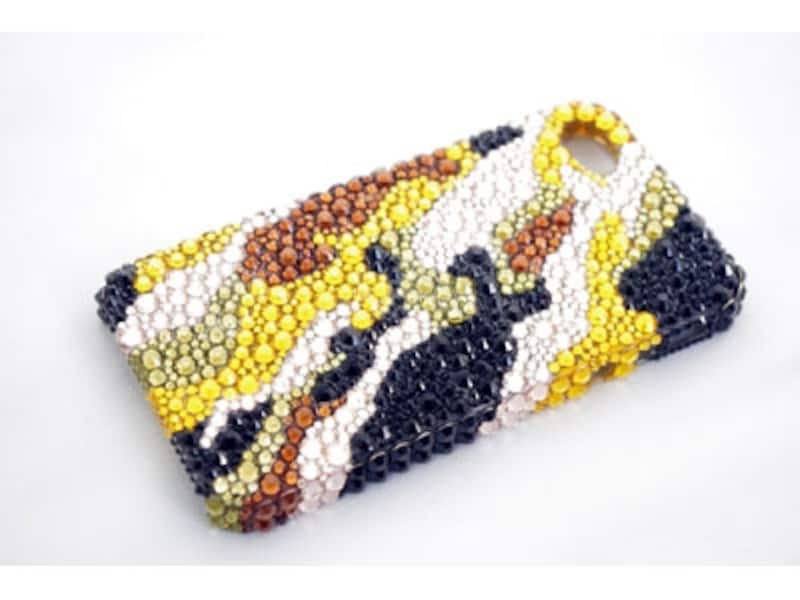 スマホケース ストーンデコデザインTikTok