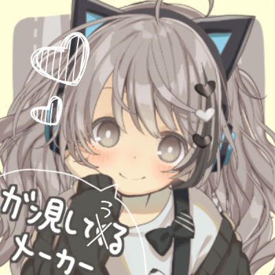 白黒のゲームメーカーのアイコンイラスト - ONWAイラスト