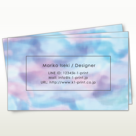 カラフルドットと布のハンドメイド柄デザイン名刺 ショップカード サンキューカード 名刺作成 100枚 送料無料 QR作成 写真＆ロゴ 選べる用紙サイズ フォント : しあわせめいし - 通販 - Yahoo!ショッピング