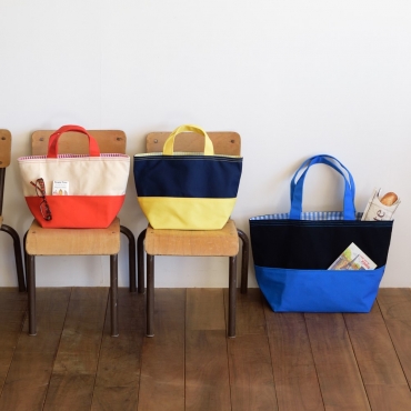 横長トートバッグ： 型紙と作り方のセット AC-2306子ども服の型紙ショップtsukuro ツクロpowered by BASE