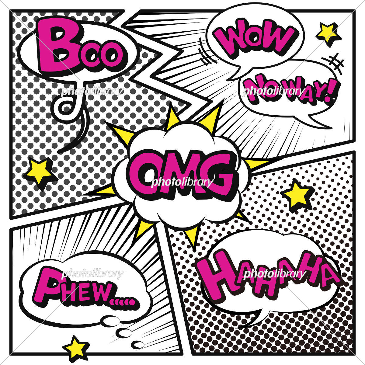 アメコミ風デザイン素材イラスト - No: 22222965無料イラスト・フリー素材なら「イラストAC」