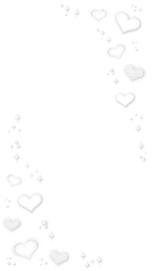 ハート 背景透過 顔隠し257 無料画像