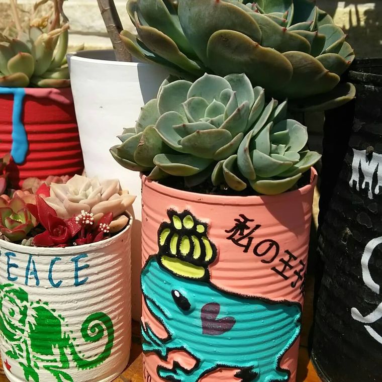 リメイク缶」の作り方アイデア15選。ガーデニング用の鉢にぴったり！ - macaroni