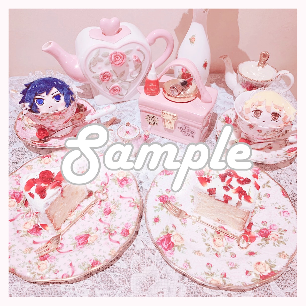 ネイルチップ オーダー 推しネイル 量産型 地雷 推しカラー すとぷりころりーぬ