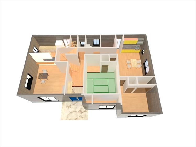 西新井西口駅前交通広場の完成予想図が発表されました ❗️