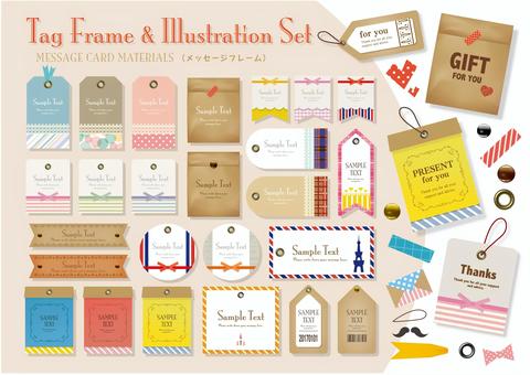 シンプルなプライスカードの無料販促ツールテンプレート 11627 - デザインAC