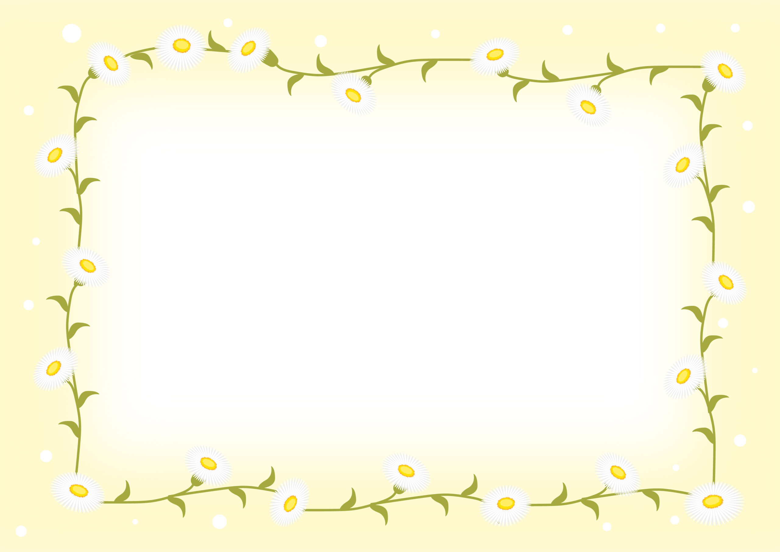 巻物のフレーム お便り・お便りフレーム フレーム・テンプレート の無料イラスト介護アンテナ