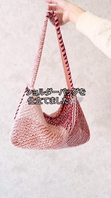 スラッシュキルトのラグ風バッグの作り方その他その他 アトリエハンドメイドレシピ 作り方 と手作り情報サイト