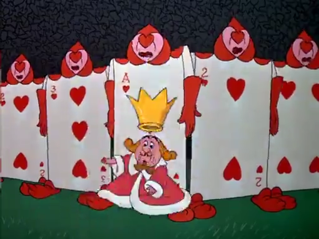 特別展アリス」・ハートの女王「首を刎ねよ」: 地中海のほとりにて