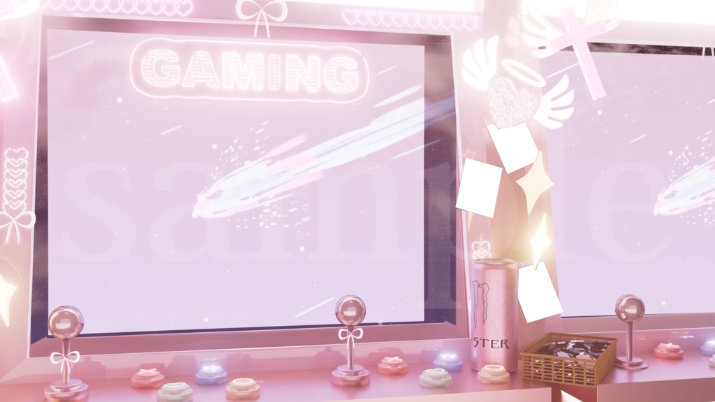 量産型 地雷 背景素材