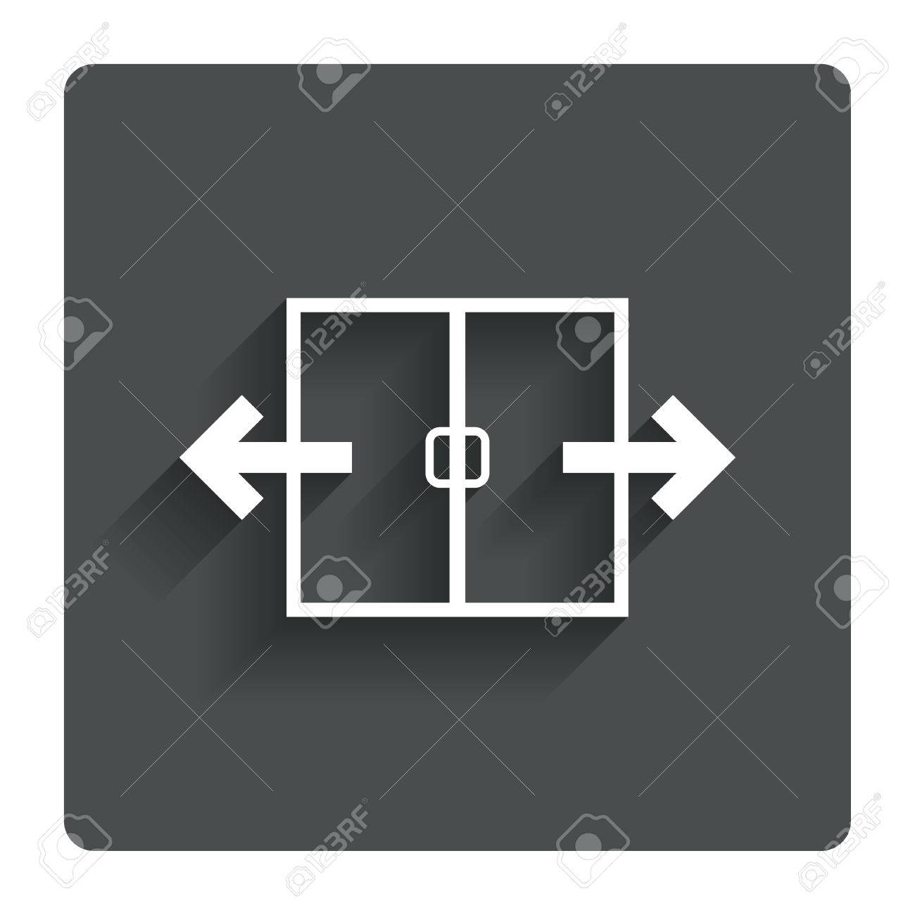 ドアのアイコン商用OK 無料 シンプルなフリーアイコン素材サイトSATO ICONS丸みのあるアウトラインとシルエットのアイコン 集 商用利用可能