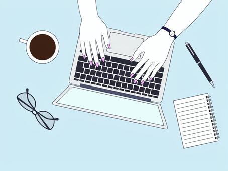 かわいい 机イラスト・フリー素材なら「シンテリ」