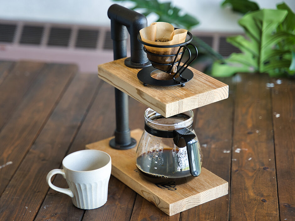 コーヒードリッパースタンドの作り方。初心者でもかんたんDIY - コラムWOMO