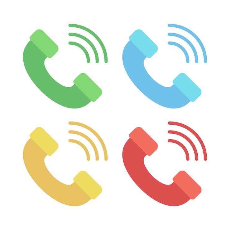 プッシュボタンの電話のアイコンフリーのアイコンイラスト素材 icon-pit