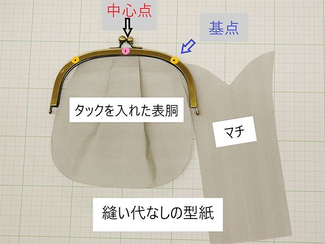 作り方：丸型がま口: うねうねごろごろ