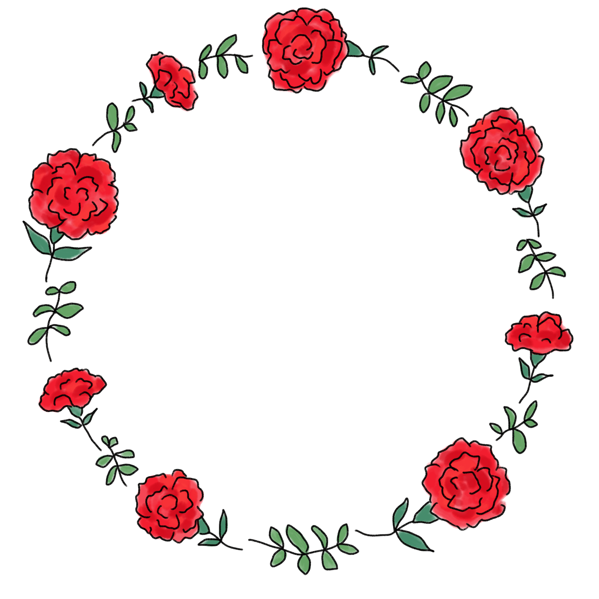 フレーム・枠の無料 フリー イラスト素材Good