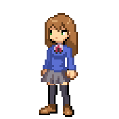 ピアプロキャラクターズ - バックプリントパーカー ワンナイト人狼コラボドット絵ver.レディースAMNIBUS アムニバス