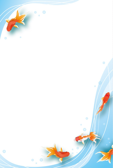 ペン画の花のフレーム A4縦 イラスト素材6872996- フォトライブラリ