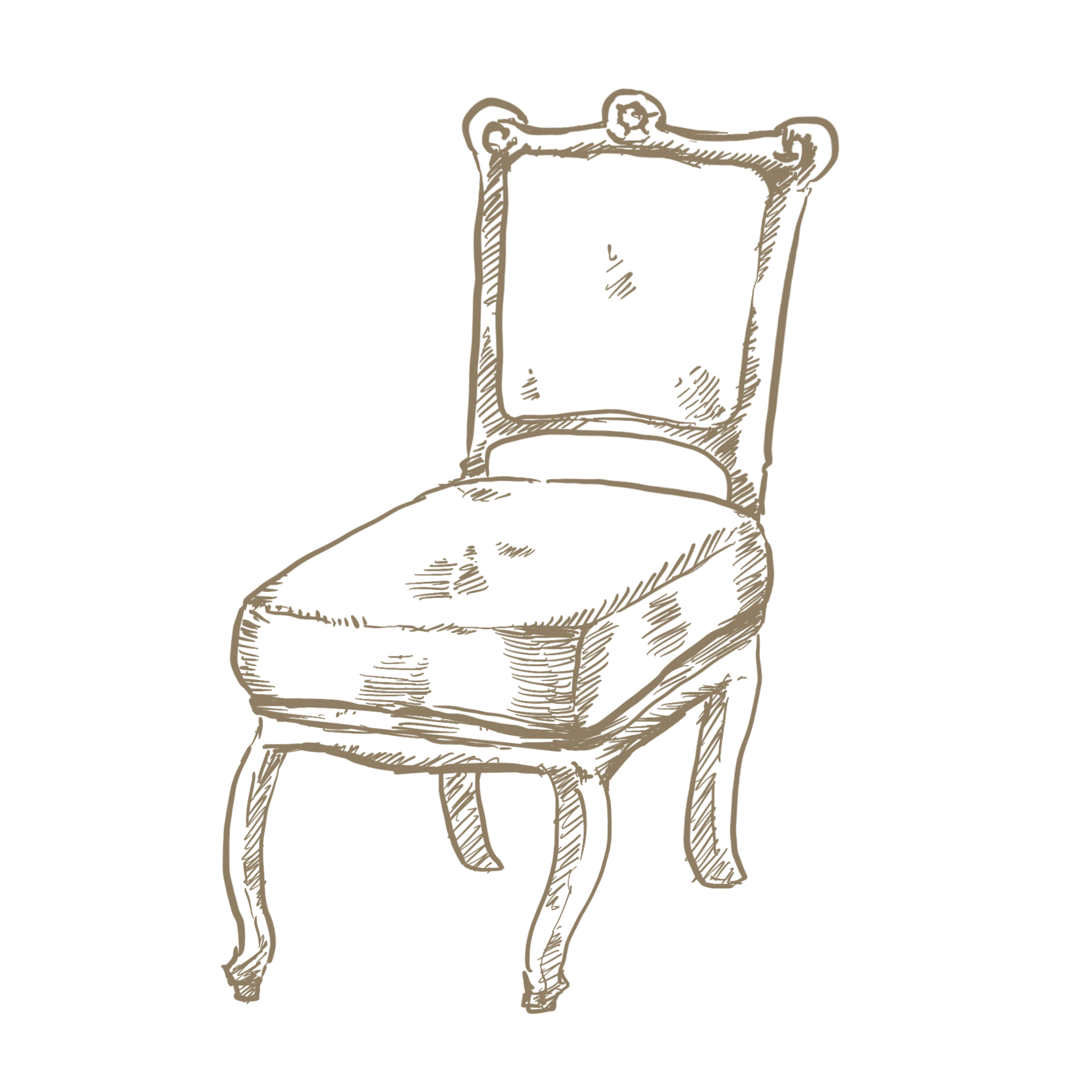 椅子に座って本を読む女の子と猫とライト 白背景 線画 イラスト素材6535149- フォトライブラリ