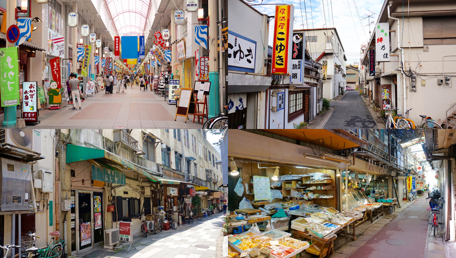 商店街・シャッター通り02フリー素材ドットコム