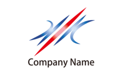 成功への躍動感を象徴する、駆け上がる馬のロゴデザインロゴ販売AMIX AI Lab