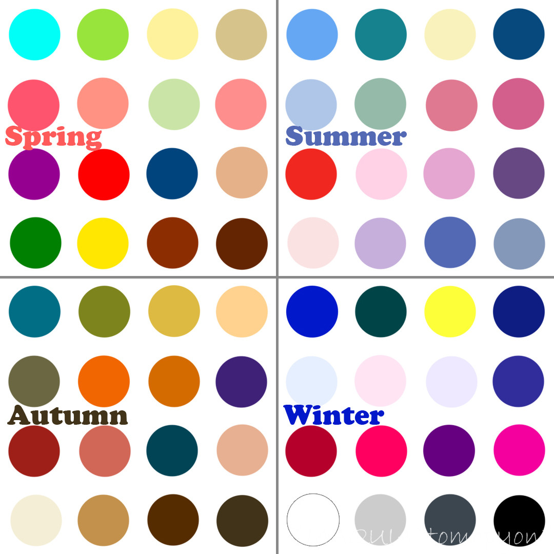 カラーコーデの秘訣！イエベ春 スプリングタイプ編① - iloイロカラドットコム