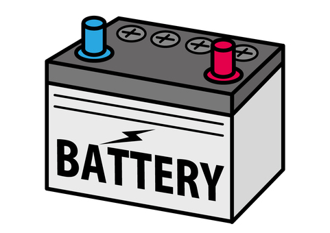 バッテリーアイコン 充電残量 青のイラスト素材106849091- PIXTA