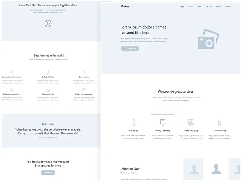 ワイヤーフレームとは？よいページを設計するための確認点や作り方など – 初心者のための会社ホームページ作り方講座エックスサーバー株式会社