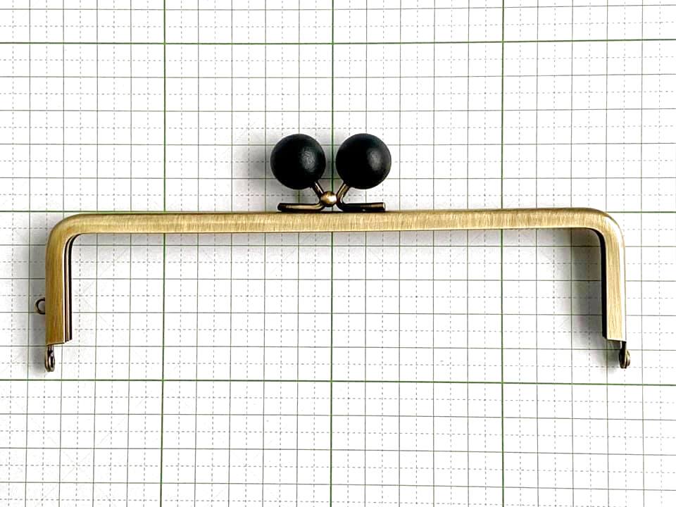 がま口ペンケースの作り方と型紙 16.5cm×4.5cm口金使用 - 手づくり雑貨ふんわり