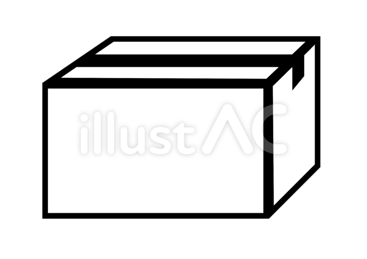 配送梱包、段ボール箱貨物流通、商品のロジスティック出荷ベクトルイラストシルエットスタイルアイコンのイラスト素材・ベクター Image 150281935